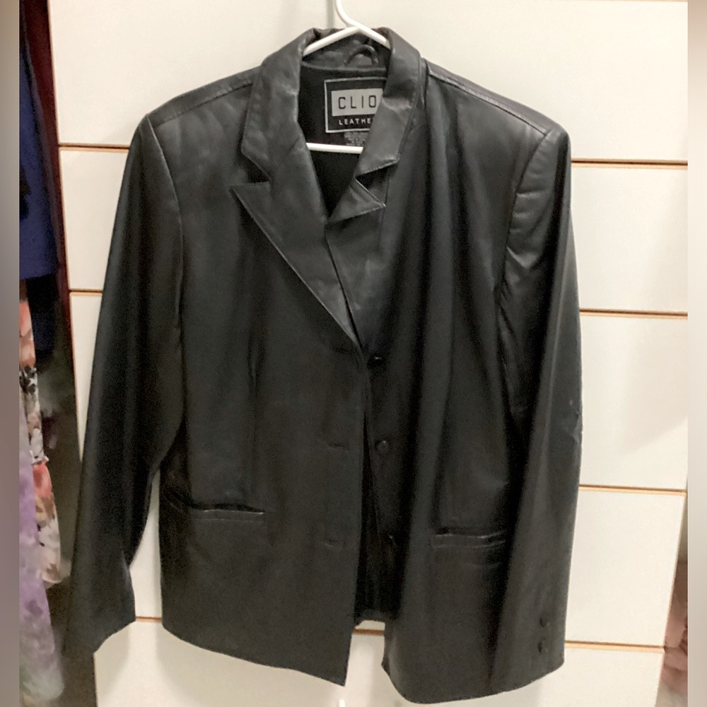 Clio Leather Jacket - image 1